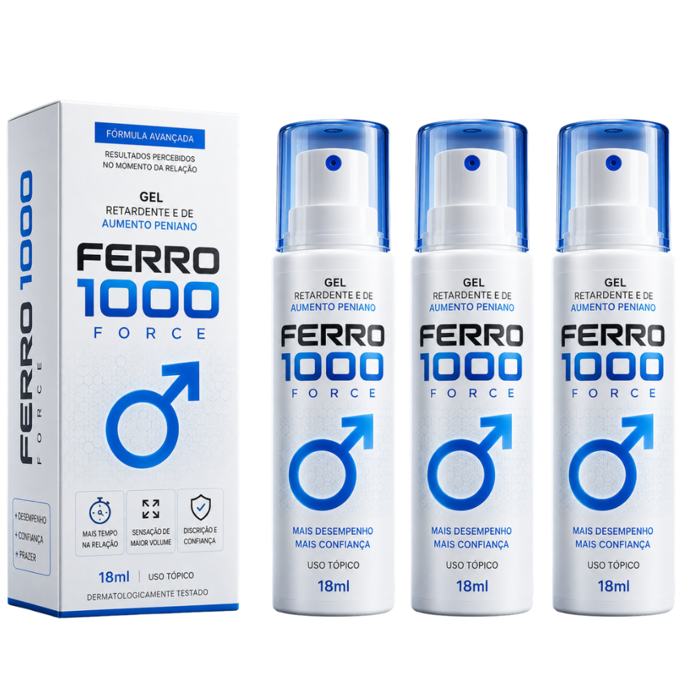 Kit Ferro 1000 - 3 unidades