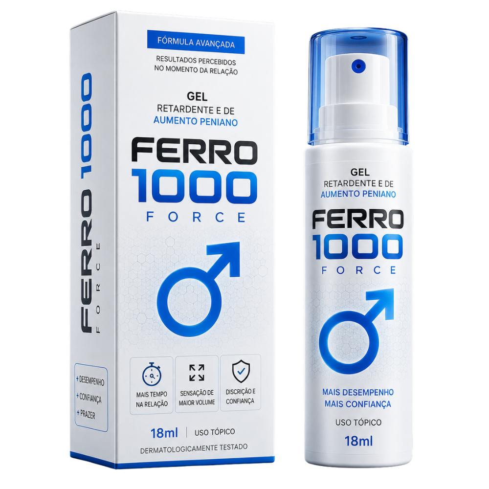 Ferro 1000 - Gel Spray Estimulante e Potencializador Extra Forte